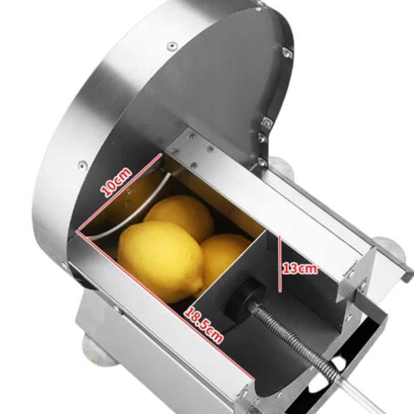 Enlarged Feed Inlet